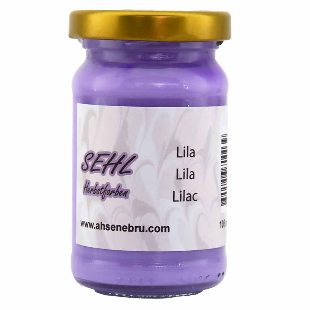 Sehl Traditionelle Ebru Farbe - Lila