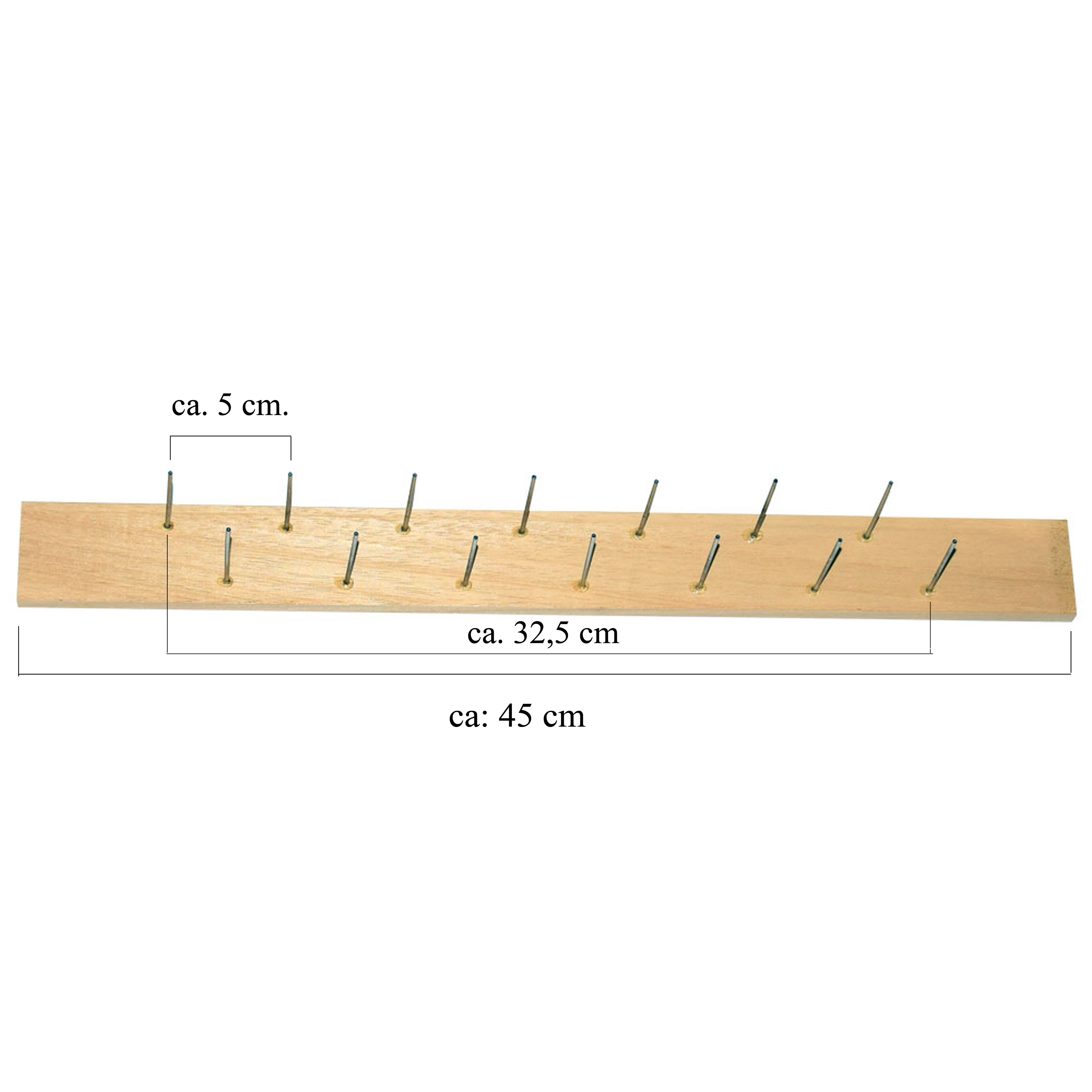 Marmorier Kamm (Bukett - Zickzack) 35cm - 25mm