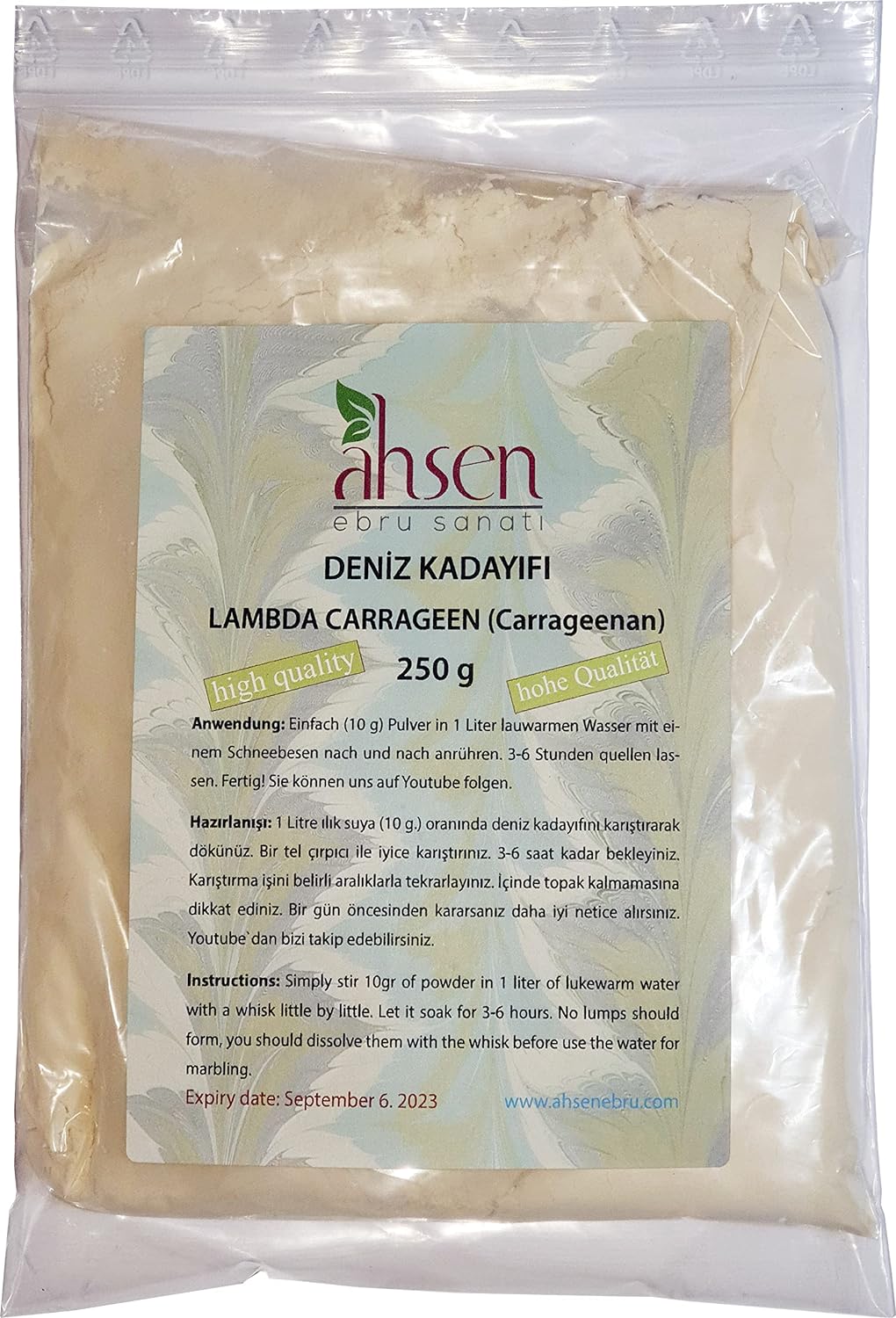 Ahsen Carrageen - 250g