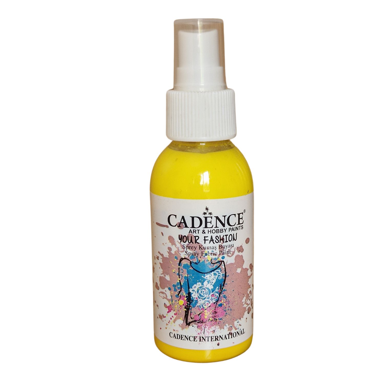 Cadence Spray-Textilfarbe - 1101 Zitronengelb