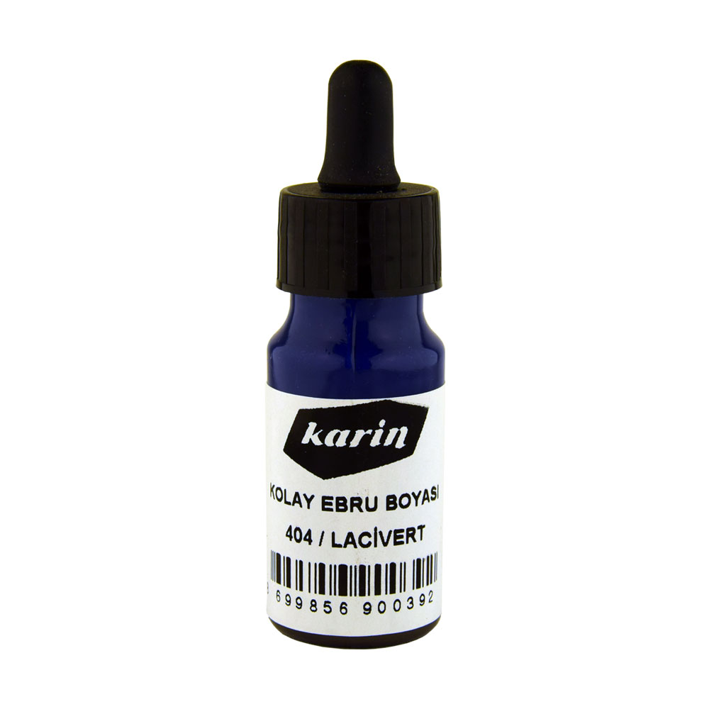 Karin Gebrauchsfertige Ebru Farbe - 404 Marineblau