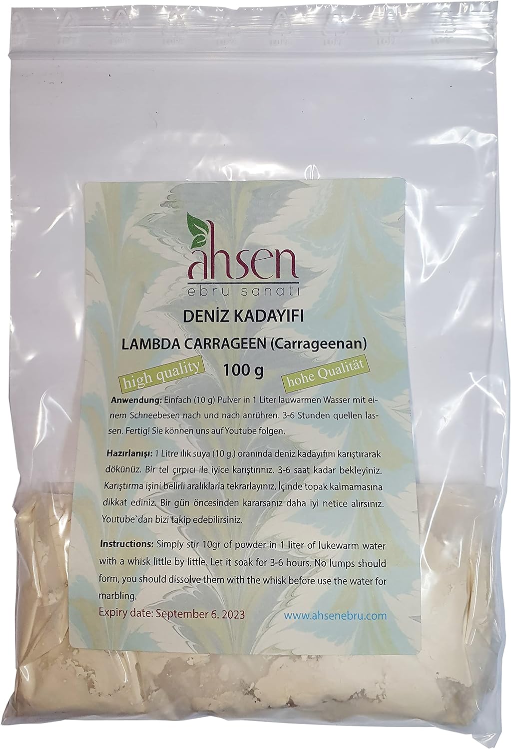 Ahsen Carrageen - 100g