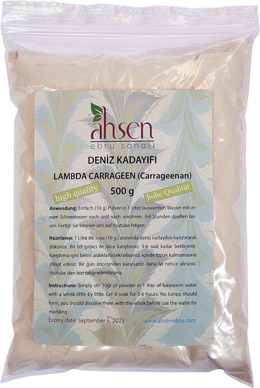 Ahsen Carrageen - 500g