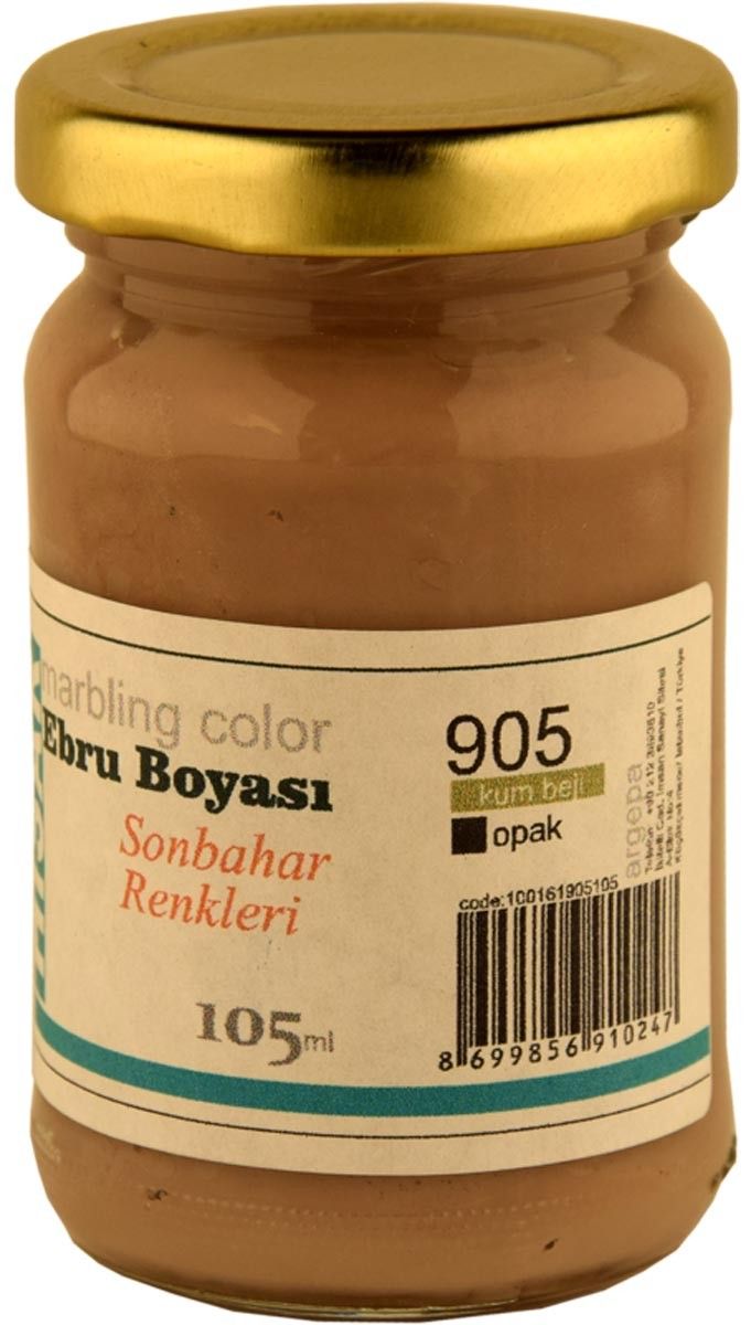 Hisar Geleneksel Ebru Boyaları - 905 Kum Beji