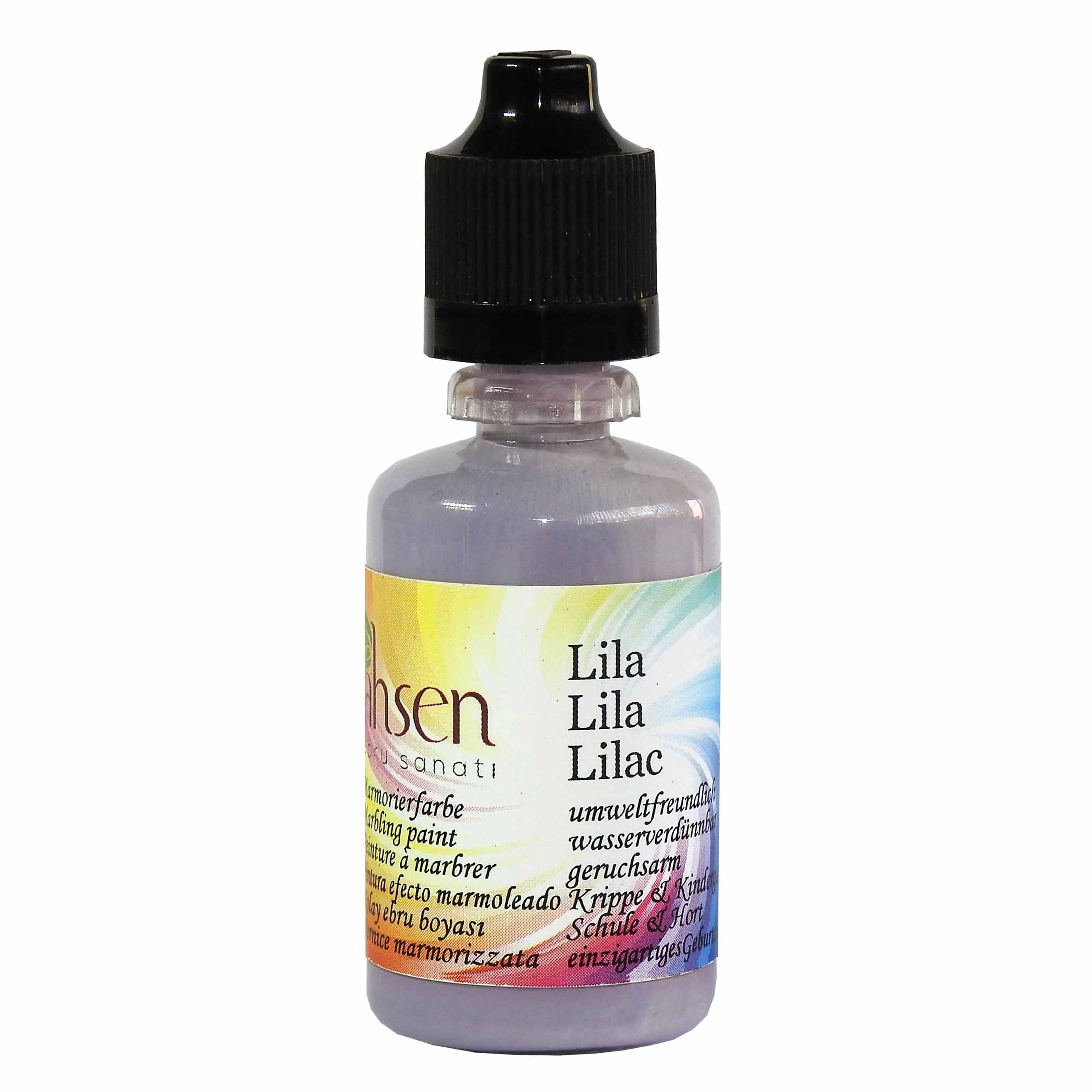 Ahsen Kolay Ebru Boyaları - 30 ml Lila